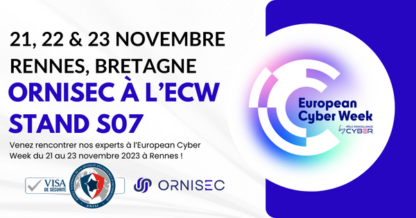 ORNISEC présent à l'European Cyber Week